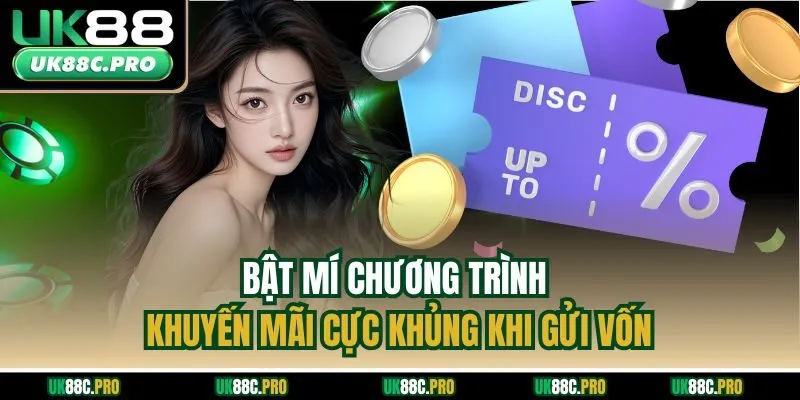 Bật mí chương trình khuyến mãi cực khủng khi gửi vốn